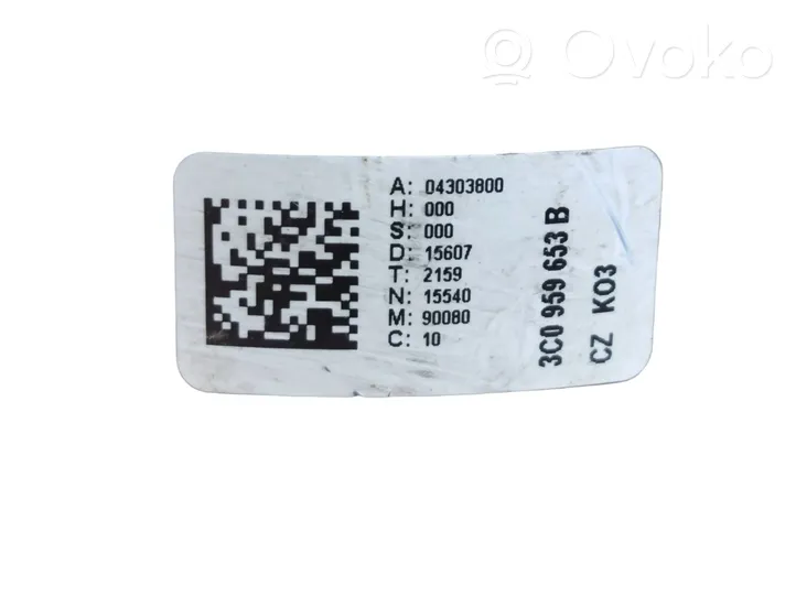 Volkswagen PASSAT B6 Innesco anello di contatto dell’airbag (anello SRS) 3C0959653B