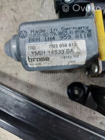 Volkswagen Sharan Elektryczny podnośnik szyby drzwi tylnych YM2114533BA