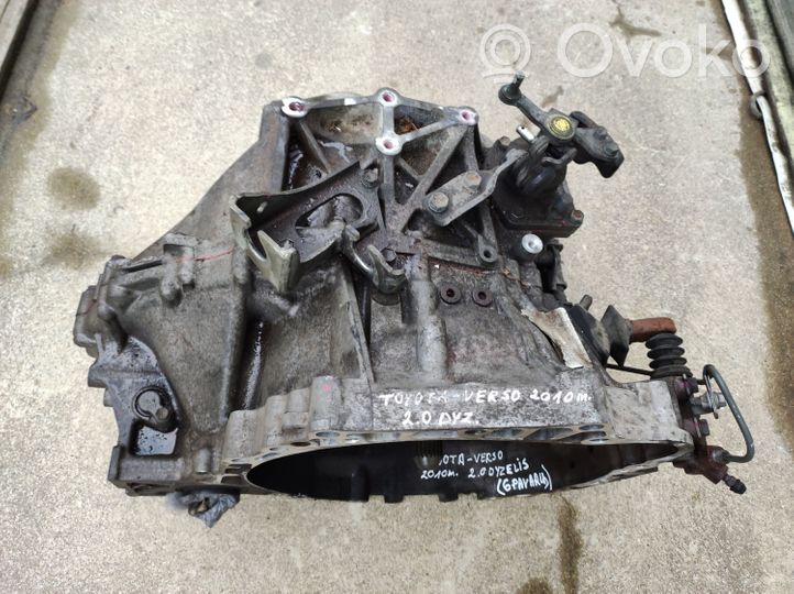 Toyota Verso Mechaninė 6 pavarų dėžė K380844254