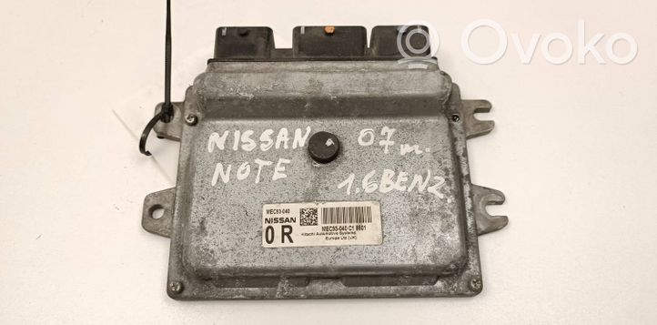 Nissan Note (E11) Sterownik / Moduł ECU MEC93040