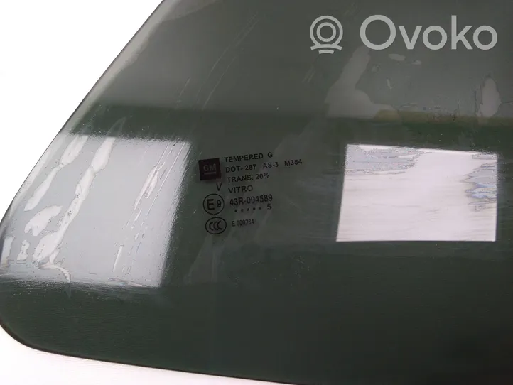 Opel Mokka X Luna/vidrio traseras 43R004589