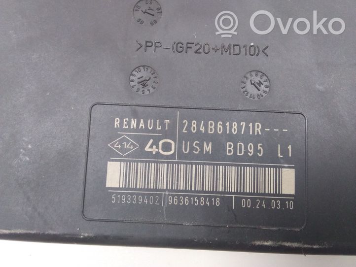 Renault Megane III Relay mounting block 284B61871R