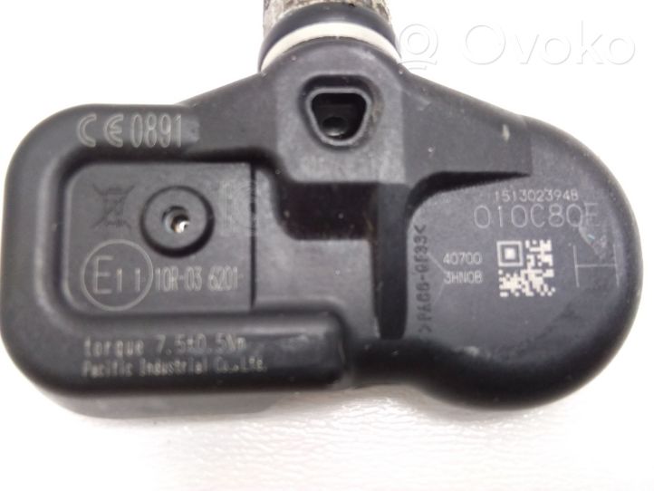 Nissan Qashqai Sensore di pressione dello pneumatico 407003HN0B