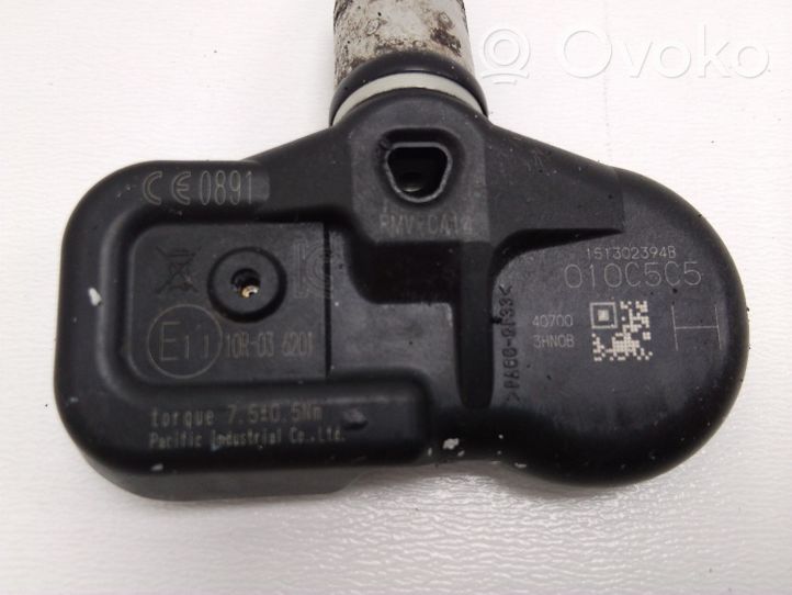 Nissan Qashqai Sensore di pressione dello pneumatico 407003HN0B