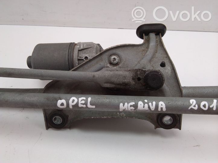 Opel Meriva B Mechanizm i silniczek wycieraczek szyby przedniej / czołowej 3397021104