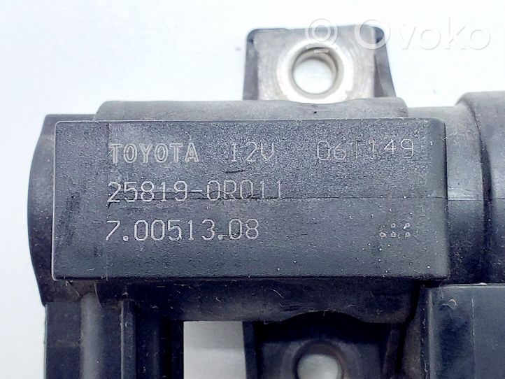 Toyota Avensis T270 Valvola centrale del freno 258190R011