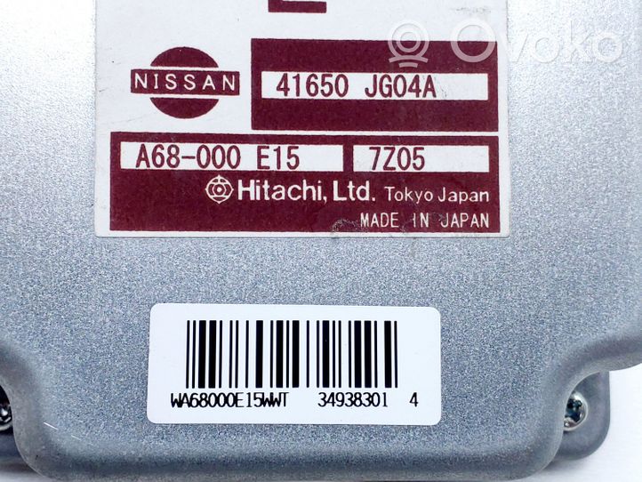 Nissan X-Trail T31 Vaihdelaatikon ohjainlaite/moduuli 41650JG04A