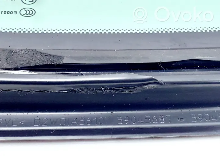 Opel Astra K Rear side window/glass 39045687