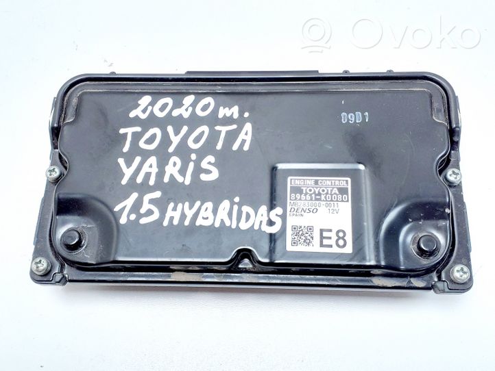 Toyota Yaris XP210 Sterownik / Moduł ECU 89661K0080