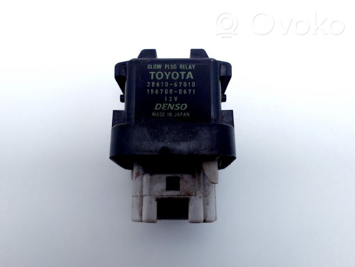 Toyota Verso Glow plug pre-heat relay 2860126030