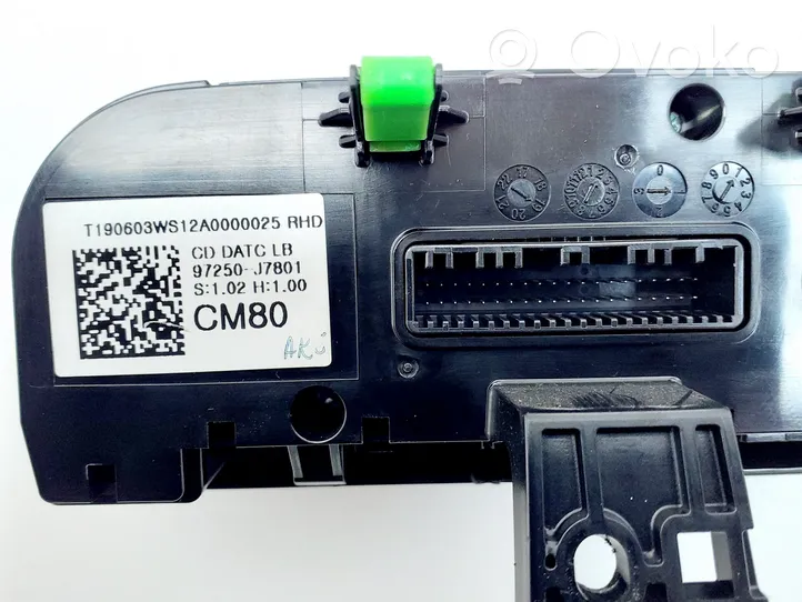 KIA Ceed Interior fan control switch 97250J7XXX