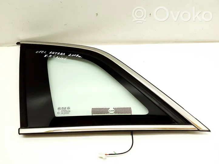 Opel Antara Fenêtre latérale avant / vitre triangulaire 96660068