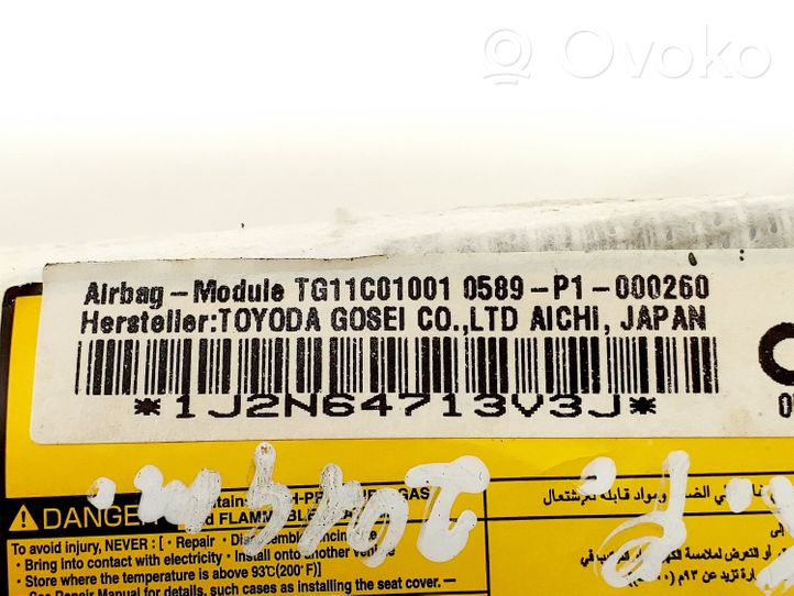 Toyota Auris E180 Airbag sedile TG11C01001