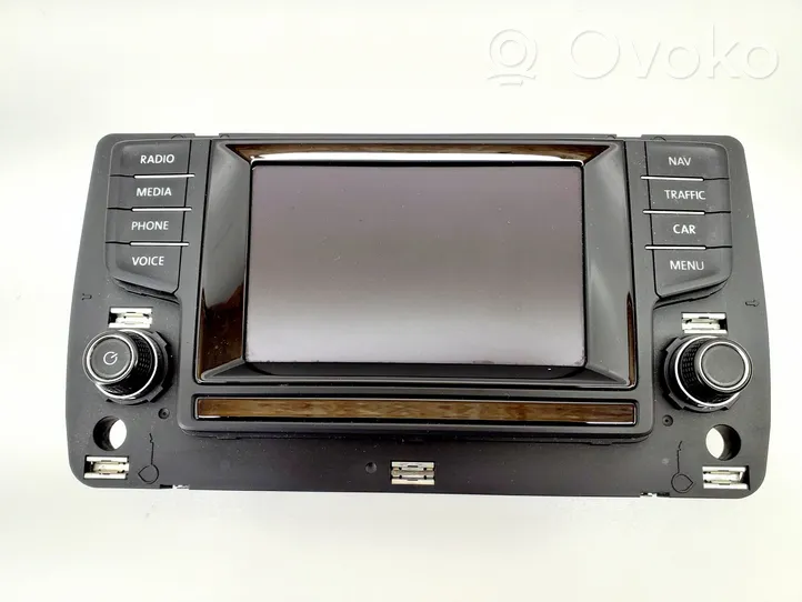 Volkswagen Golf VII Unité principale radio / CD / DVD / GPS 5G0035874