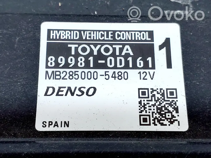 Toyota Yaris Korin keskiosan ohjainlaite 899810D161