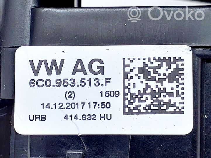 Skoda Fabia Mk3 (NJ) Wiper turn signal indicator stalk/switch 6C0959653