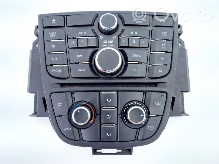 Opel Astra J Interruttore di controllo dell’audio 13346050