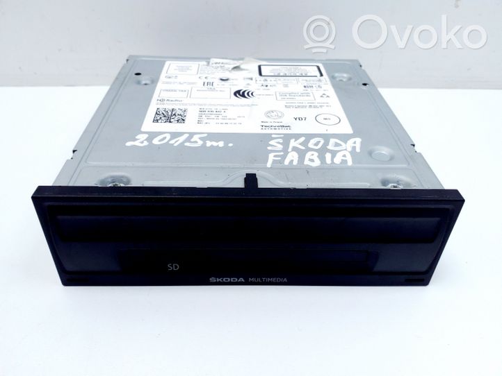 Skoda Fabia Mk3 (NJ) Unité / module navigation GPS 5Q0035842A