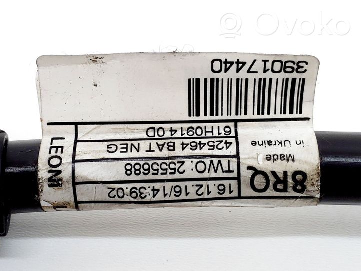 Opel Astra K Câble négatif masse batterie 22926732