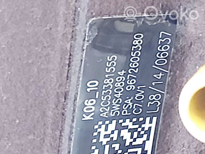 Citroen DS4 Pompa wtryskowa wysokiego ciśnienia 9672605380