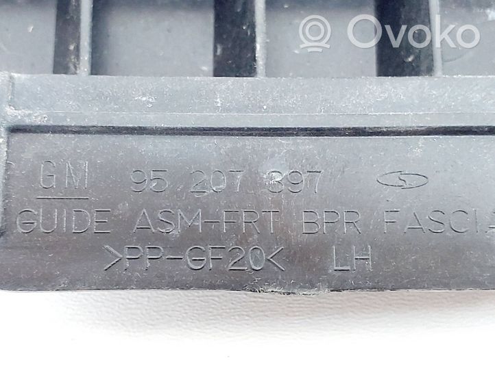 Chevrolet Cruze Front bumper mounting bracket 95207397