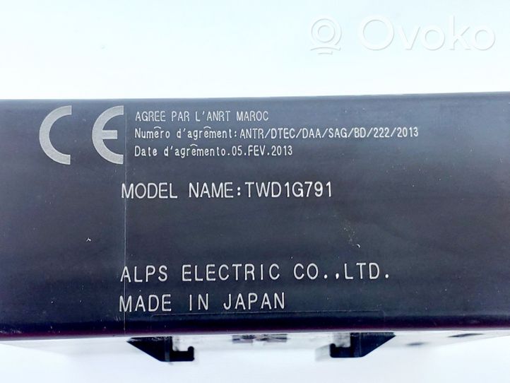 Nissan Note (E12) Sterownik / Moduł kontroli ciśnienia w oponach TWD1G791