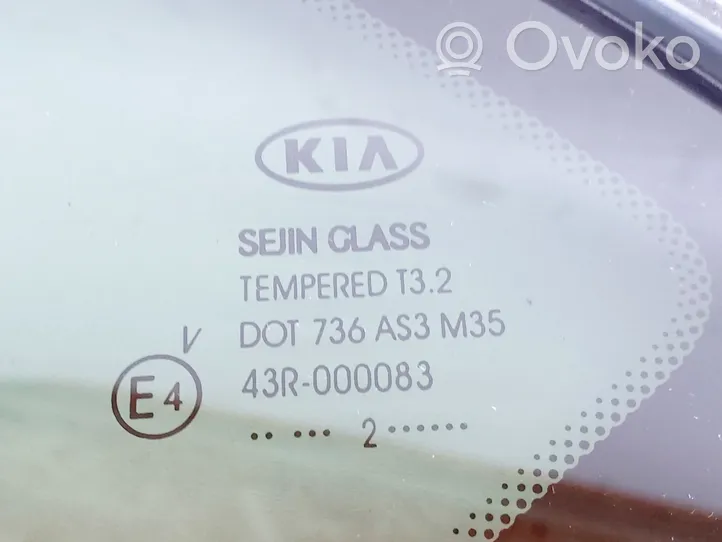 KIA Ceed Finestrino/vetro retro 87810A2100