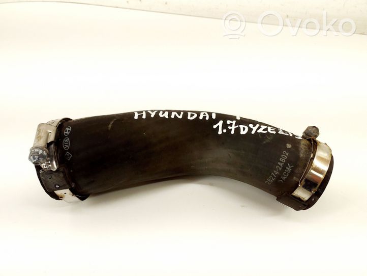 Hyundai i40 Tube d'admission de tuyau de refroidisseur intermédiaire 282742A802