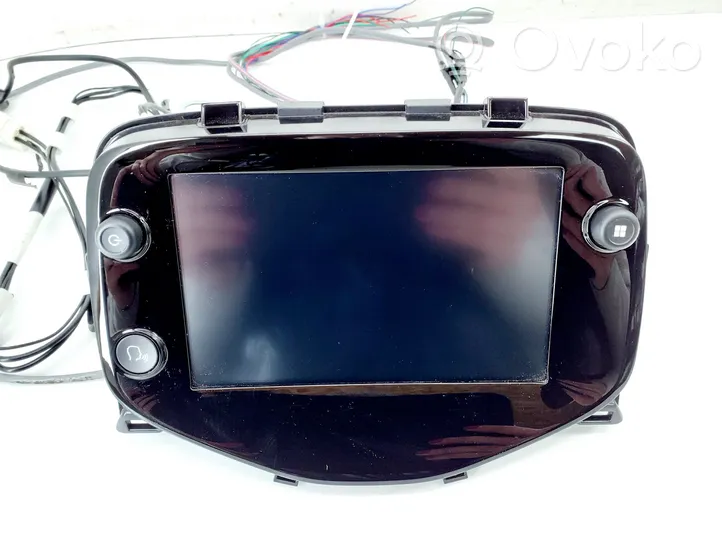 Toyota Aygo AB40 Panel / Radioodtwarzacz CD/DVD/GPS 86140YV020