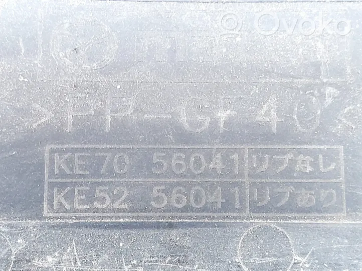Mazda 6 Vassoio scatola della batteria KE7056041