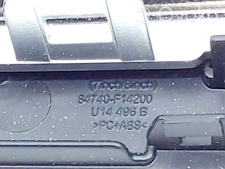 KIA Sportage Mascherina unità principale autoradio/GPS 84740F14200