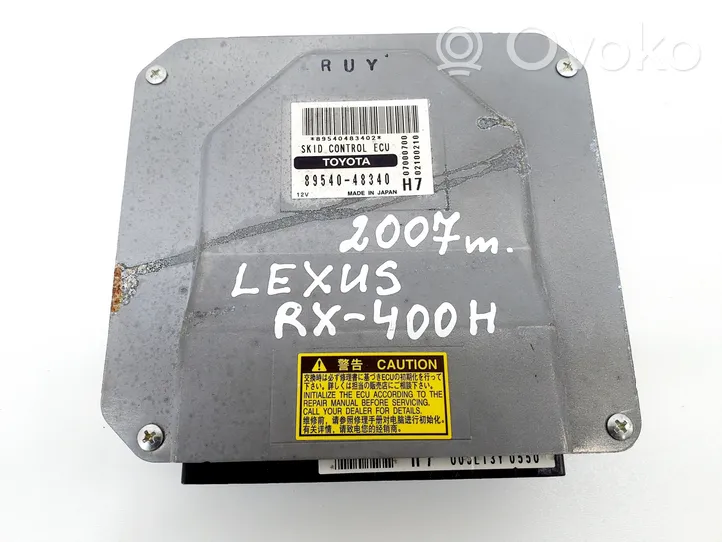 Lexus RX 330 - 350 - 400H Moottorin ohjainlaite/moduuli (käytetyt) 8954048340