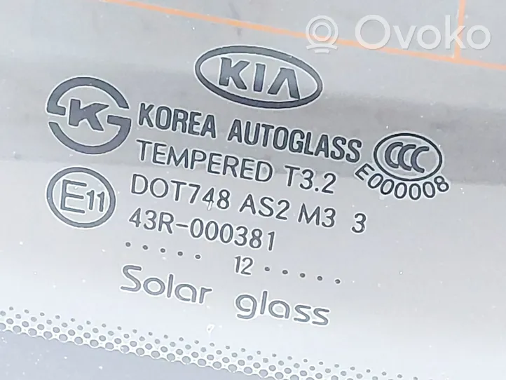 KIA Optima Lunette arrière ouvrante hayon 