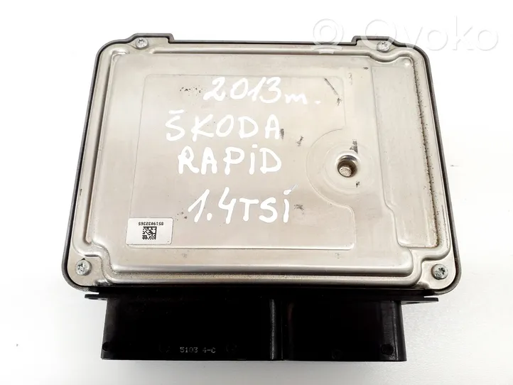 Skoda Rapid (NH) Calculateur moteur ECU 03C906016GD