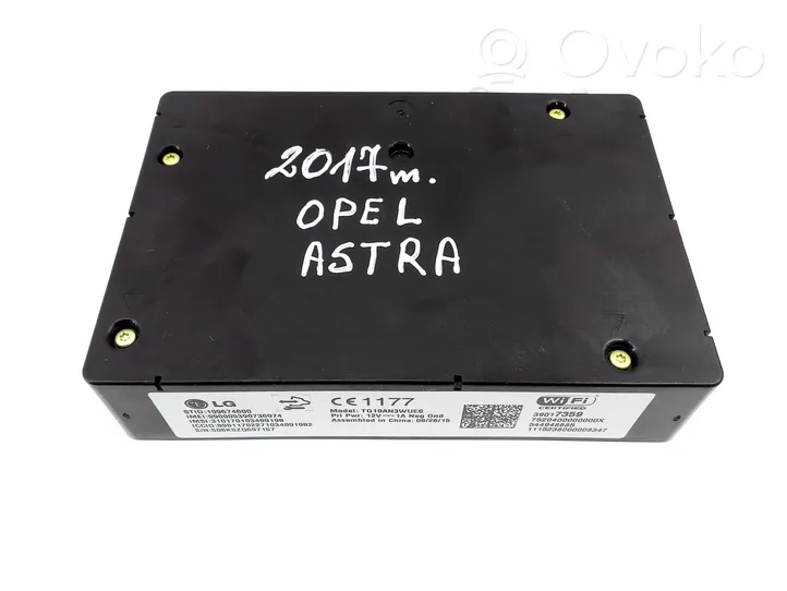 Opel Astra K Module unité de contrôle Bluetooth 39017359