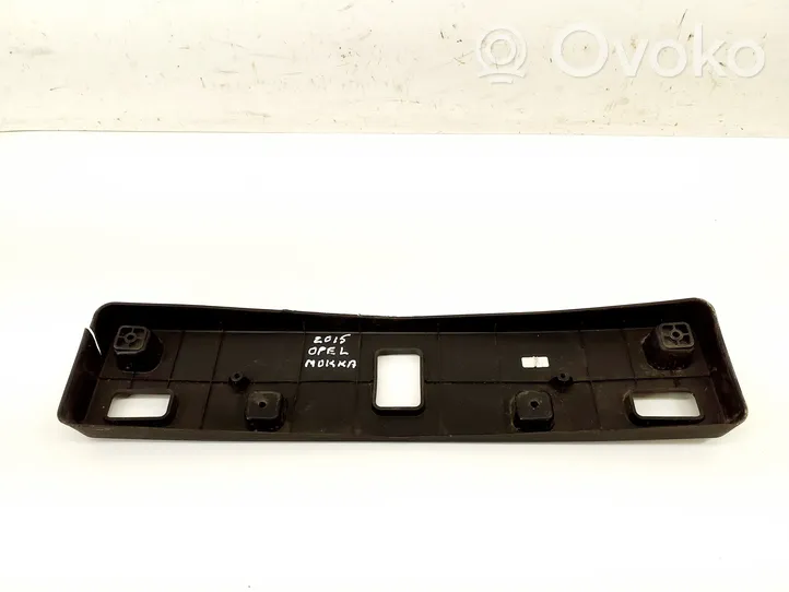 Opel Mokka X Support de plaque d'immatriculation 95417127