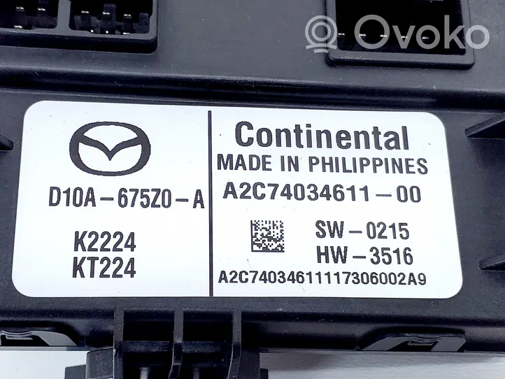 Mazda 2 Inne wyposażenie elektryczne D10A675Z0A