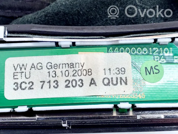 Volkswagen PASSAT CC Rivestimento in pelle/manopola della leva del cambio 3C2713203A