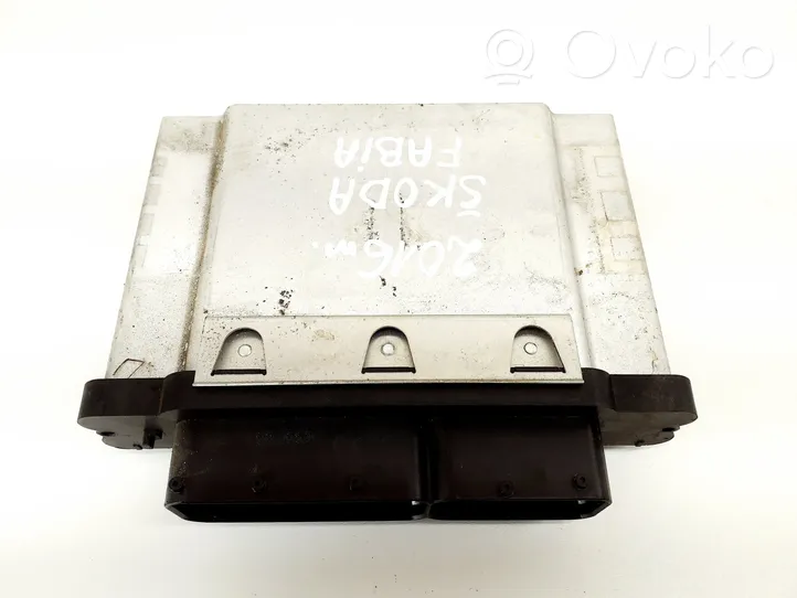 Skoda Fabia Mk3 (NJ) Calculateur moteur ECU 04E907309AF