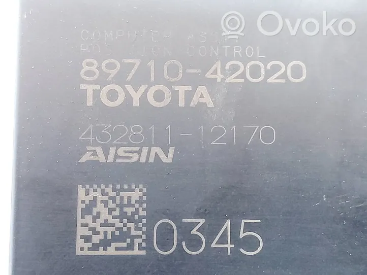 Toyota RAV 4 (XA40) Inne wyposażenie elektryczne 8971042020