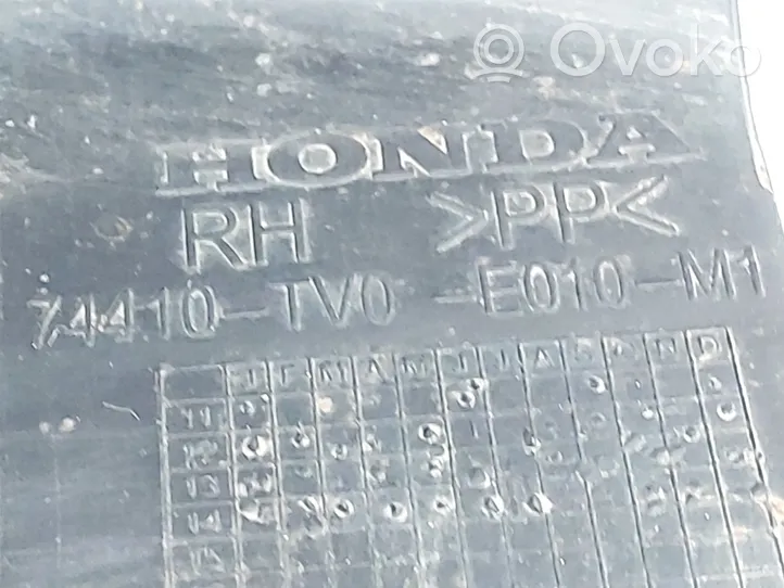 Honda Civic IX Takalokasuojan reuna 74410TV0E010M1