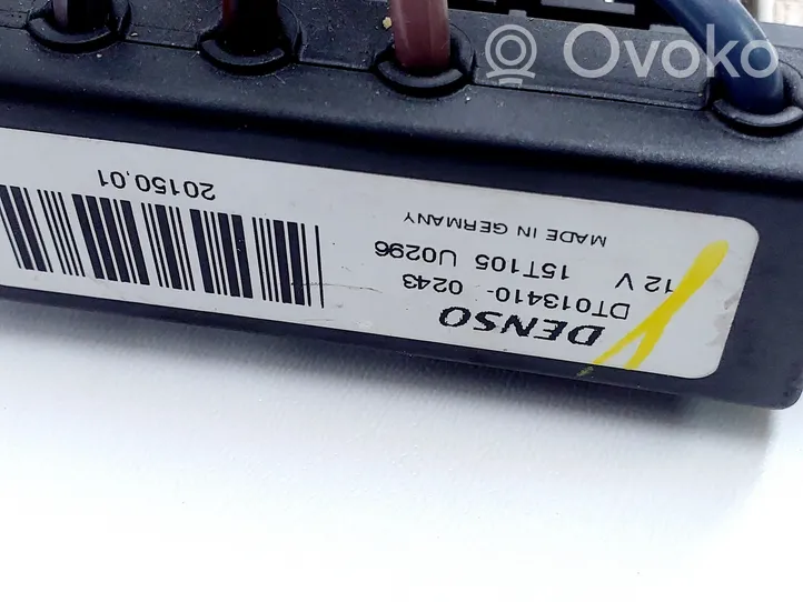 Toyota Verso Radiateur électrique de chauffage auxiliaire DT0134100243