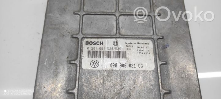 Volkswagen Sharan Motorsteuergerät/-modul 0281001528