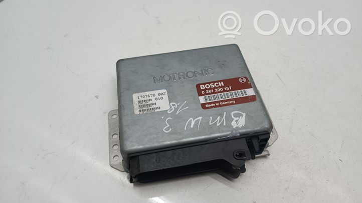 BMW 3 E30 Sterownik / Moduł ECU 0261200157