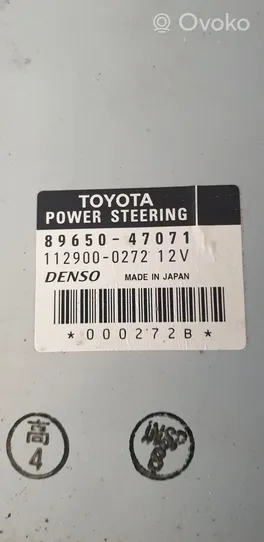 Toyota Prius (XW10) Autres unités de commande / modules 89650-47071