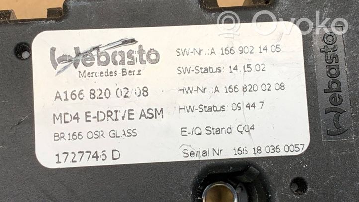 Mercedes-Benz GLE (W166 - C292) Motore/attuatore A1668200208