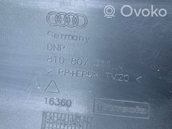 Audi A5 8T 8F Pare-chocs 8T0807511J