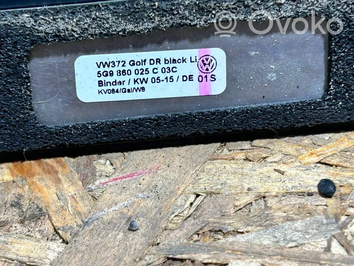 Volkswagen Golf VII Binario barra tetto 5G9860025C