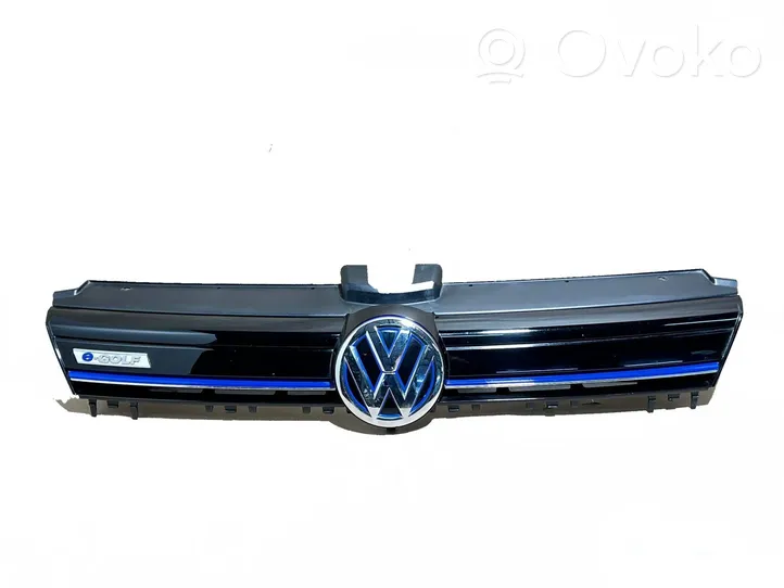 Volkswagen Golf VII Front bumper upper radiator grill 5GE853651