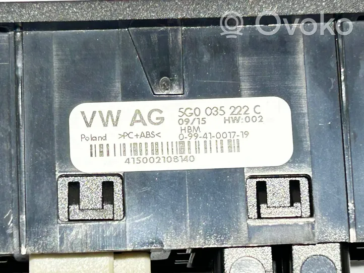 Volkswagen Golf VII Gniazdo / Złącze USB 5G0035222C